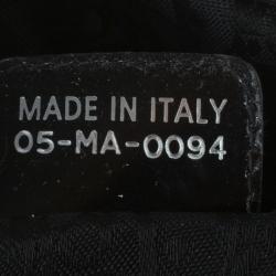 مملوكة مسبقًا Dior Black Suede and Python Gambler Bag