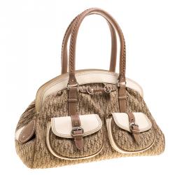 Pre Owned حقيبة ديور ماي ديور بوكتز كانفاس بيج