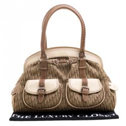 Pre Owned حقيبة ديور ماي ديور بوكتز كانفاس بيج