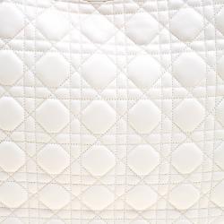 Pre Owned حقيبة ديور جلد كاناج حمراء