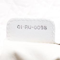 Pre Owned حقيبة ديور جلد كاناج حمراء