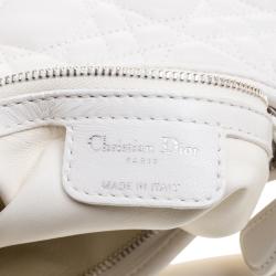 Pre Owned حقيبة ديور جلد كاناج حمراء