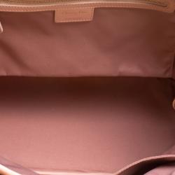مملوكة مسبقًا Dior Pink Coated Canvas Medium Panarea Shopper Tote