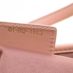 مملوكة مسبقًا Dior Pink Coated Canvas Medium Panarea Shopper Tote