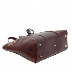 مملوكة مسبقًا حقيبة ديور رومانتيك فلاورز جلد بني