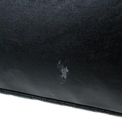 مملوكة مسبقًا Dior Black Coated Canvas Cannage Tote