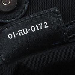 مملوكة مسبقًا Dior Black Coated Canvas Cannage Tote