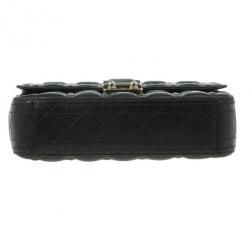 Pre Owned Dior Black Leather Medium Miss Dior