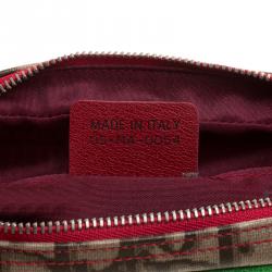 مملوكة مسبقًا حقيبة كتف ديور راستا كانفاس مقوى متعددة الألوان