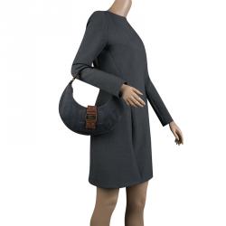 Pre Owned حقيبة ديور دنيم زرقاء