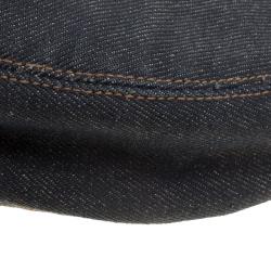 Pre Owned حقيبة ديور دنيم زرقاء