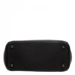 Pre Owned Dior Black Leather Small Be Dior Flap Bag
