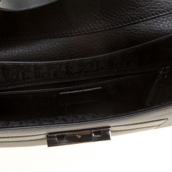Pre Owned Dior Black Leather Shoulder Bag