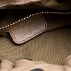 مملوكة مسبقًا Dior Brown Quilted Cannage Leather Le Trente Hobo