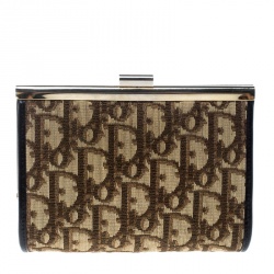 مملوكة مسبقًا حقيبة كلتش ديور كانفاس ديوريسيمو بيد/ صفراء