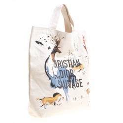 Pre Owned حقيبة يد ديور جاديور شوبر كانفاس مطبوعة متعددة الألوان