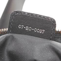 Dior Black Canvas/Leather Oblique Lovely Satchel Bag