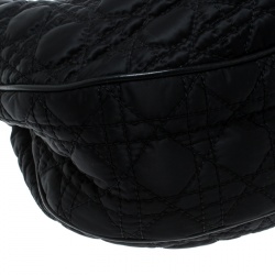 Pre Owned حقيبة ديور لافلي نايلون كاناج سوداء