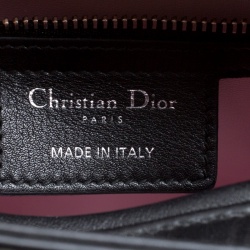 مملوكة مسبقًا حقيبة يد ديور ليدي ديور متوسطة جلد بيج