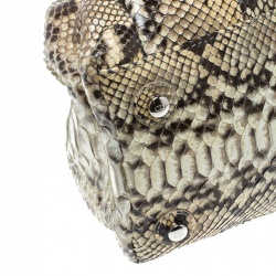 Pre Owned حقيبة ديور لو ترينت جلد كاناج مبطنة سوداء