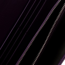 مملوكة مسبقًا محفظة ديور جلد لامع بنفسجية