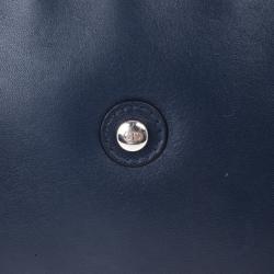 مملوكة مسبقًا Dior Navy Lambskin Leather Le 30 Cannage Tote