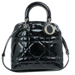 Pre Owned Dior Cannage Leather Granville Tote