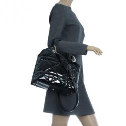 Pre Owned Dior Cannage Leather Granville Tote