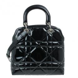 Pre Owned Dior Cannage Leather Granville Tote