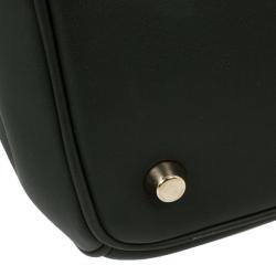 مملوكة مسبقًا Dior Large Green Smooth Calfskin Diorissimo Bag