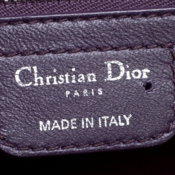 مملوكة مسبقًا Dior Purple Cannage Nylon Satchel