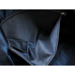 Pre Owned Dior Two Tone Denim and Canvas Miss Diorella Messenger Bag