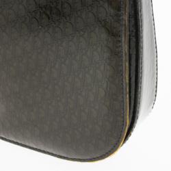 Pre Owned Christian Dior Patent Monogram "Maris Pearl" Shoulder Bag