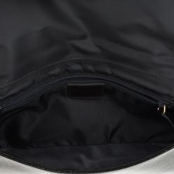 Pre Owned Christian Dior Patent Monogram "Maris Pearl" Shoulder Bag