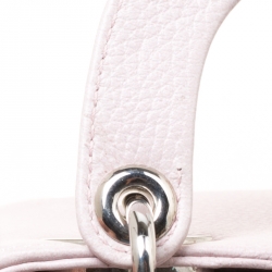 مملوكة مسبقًا Dior Pink Flower Print Leather Mini Lady Dior Tote