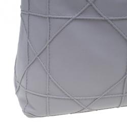 مملوكة مسبقًا حقيبة توت ديور رمادي جلد خروف كاناج جرانفيل روابط سلسلة