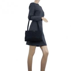 Pre Owned Christian Dior Cannage Canvas Tote