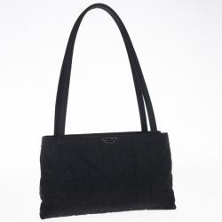 Pre Owned Christian Dior Cannage Canvas Tote