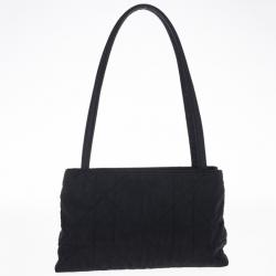 Pre Owned Christian Dior Cannage Canvas Tote