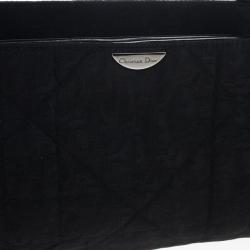 Pre Owned Christian Dior Cannage Canvas Tote