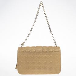 Pre Owned Dior Beige Miss Dior Large Bag