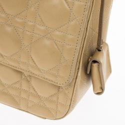 Pre Owned Dior Beige Miss Dior Large Bag