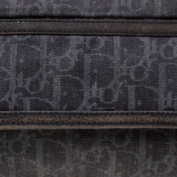 Pre Owned Dior Blue/Orange Diorissimo Canvas Flight Shouder Bag