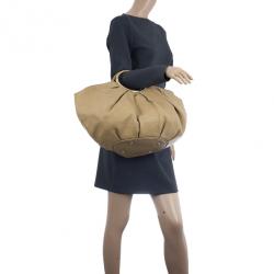 مملوكة مسبقًا Dior Camel Leather Babe Bag with Clutch