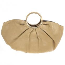 مملوكة مسبقًا Dior Camel Leather Babe Bag with Clutch