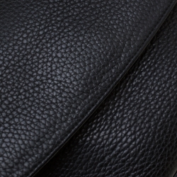Pre Owned Dior Black Leather Mini Be Dior Top Handle Bag