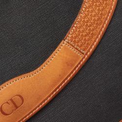 مملوكة مسبقًا Dior Black Oblique Canvas Clutch Bag