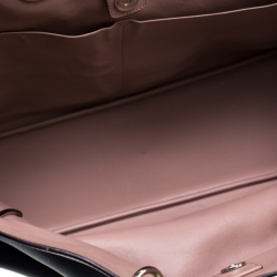 Pre Owned Dior Blue Leather Diorissimo Large Tote