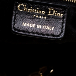 Pre Owned Dior Black Canvas Tote