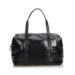 Dior Black PVC Cannage Everyday Bag